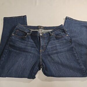 Lee Relaxed Fit Straight Leg Size 14 Short Petite Women's Jeans Great Condition